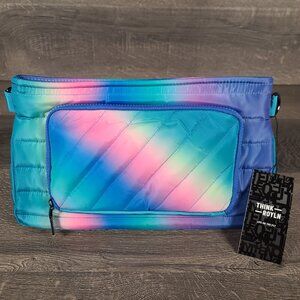 THINK ROYLN Bank Street XL Crossbody Bag With Pouch & Removable Strap NWT